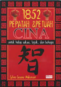 1852 Pepatah & Petuah Cina