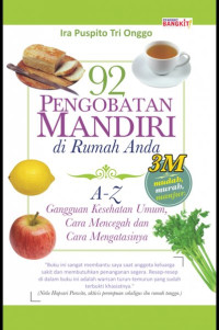 92 Pengobatan Mandiri di Rumah Anda