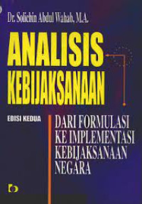 Analisis Kebijaksanaan