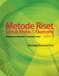 Metode Riset untuk Bisnis & Ekonomi