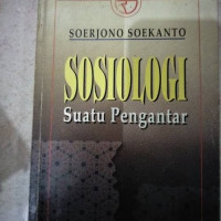 Sosiologi Suatu Pengantar