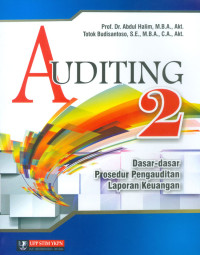 Auditing 2: Dasar-Dasar Prosedur Pengauditan Laporan Keuangan