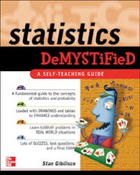 Business Statitics Demystified A Self-Teaching Guide