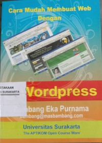 Cara Mudah Membuat Web Dengan Wordpress