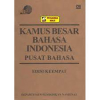 Kamus Besar Bahasa Indonesia Pusat Bahasa