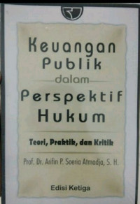 Keuangan Publik dalam Perspektif Hukum