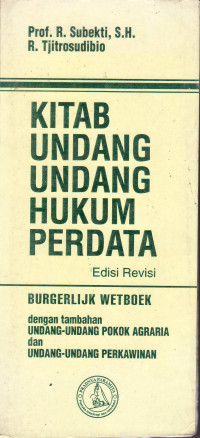 Kitab Undang-Undang Hukum Perdata