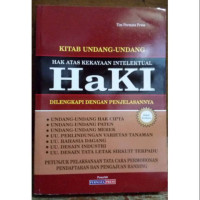 Kitab Undang - Undang Hak Atas Kekayaan Intelektual Haki