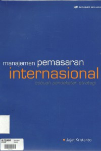 Manajemen Pemasaran Internasional