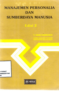 Manajemen Personalia dan Sumberdaya Manusia