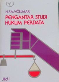 Pengantar Studi Hukum Perdata Jilid I