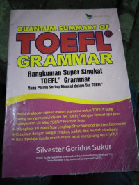 Quantum Summary Of Toefl Grammar